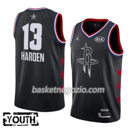Canotte Bambino Houston Rockets James Harden 13 2019 All-Star Jordan Brand Nero Swingman